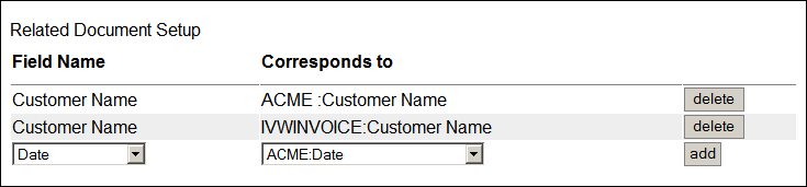  Configuring Related Documents